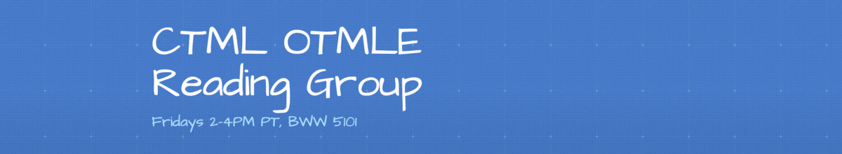 OTMLE Spring 2025 Banner